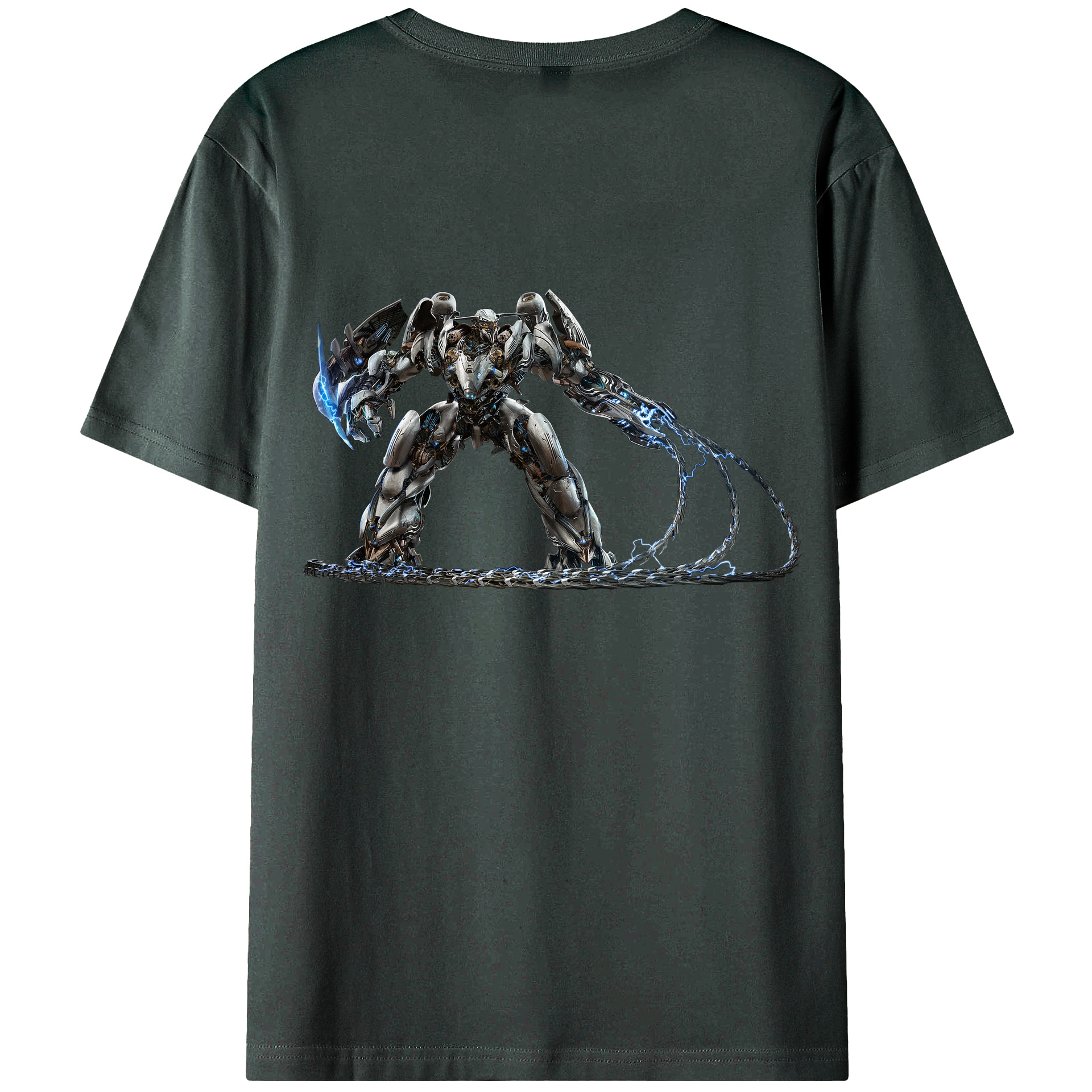 （画像用）  綿100％ メンズ半袖Tシャツ（バックプリント） 通気性